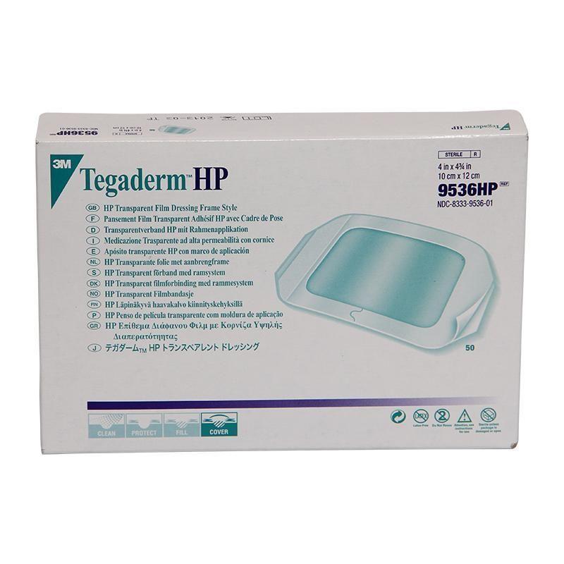 3M Company Tegaderm HP ster. Transparentverb. PK 50 10,0 x 12cm rechteckikg