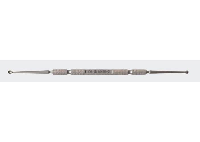 Scilo Vertriebs GmbH Scilo Chalazionslöffel 2-Enden PK 20 Länge 135mm, steril