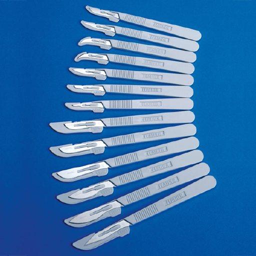 Feather Safety Razor CO., LTD. Feather-Einmalskalpelle Fig.11 AP 20 steril,peel-verp.in Alu-Folie