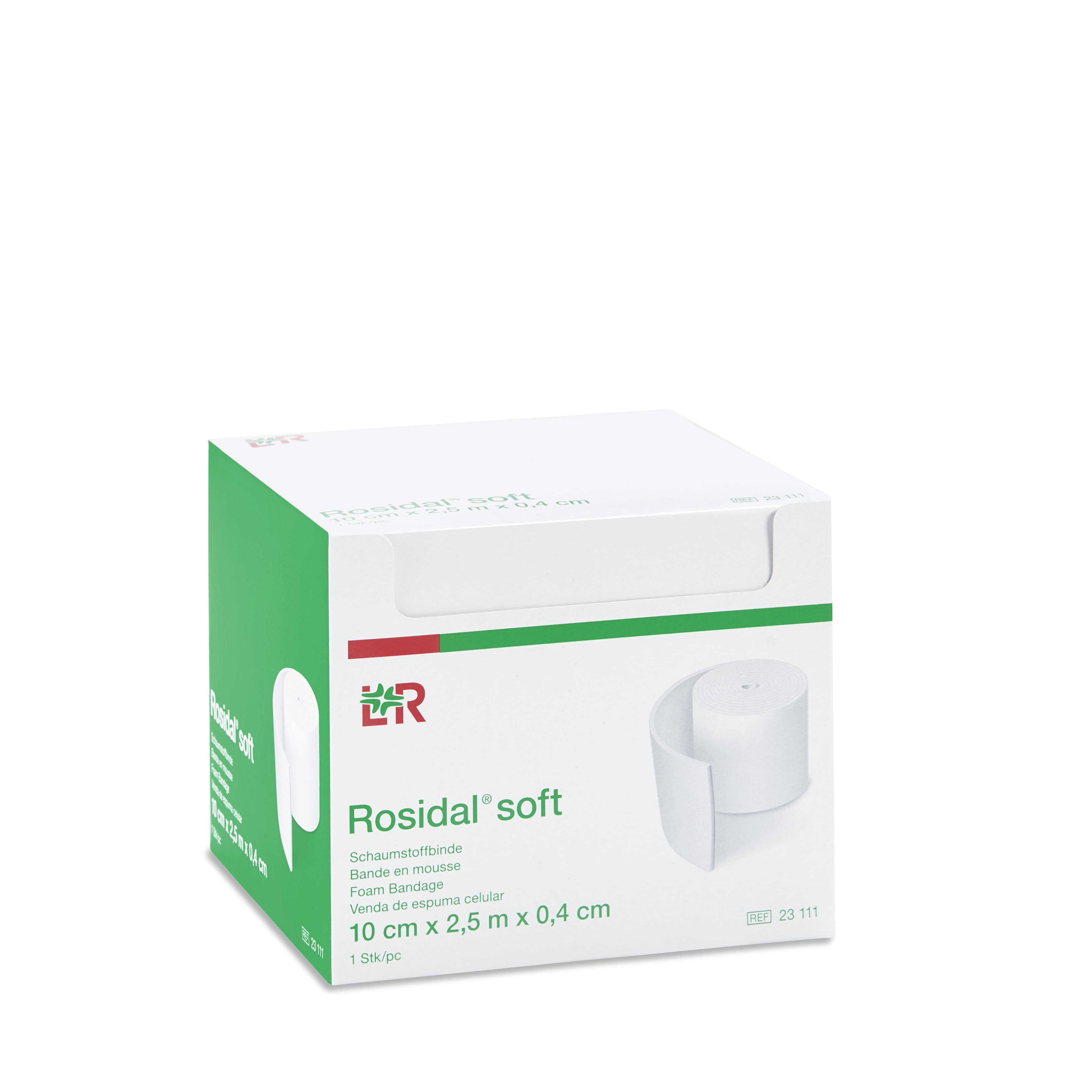 Lohmann & Rauscher International GmbH & Co. KG Rosidal soft Schaumstoffbinde 10cmx0,4cmx2,5m, einzeln verpackt - Bild 3