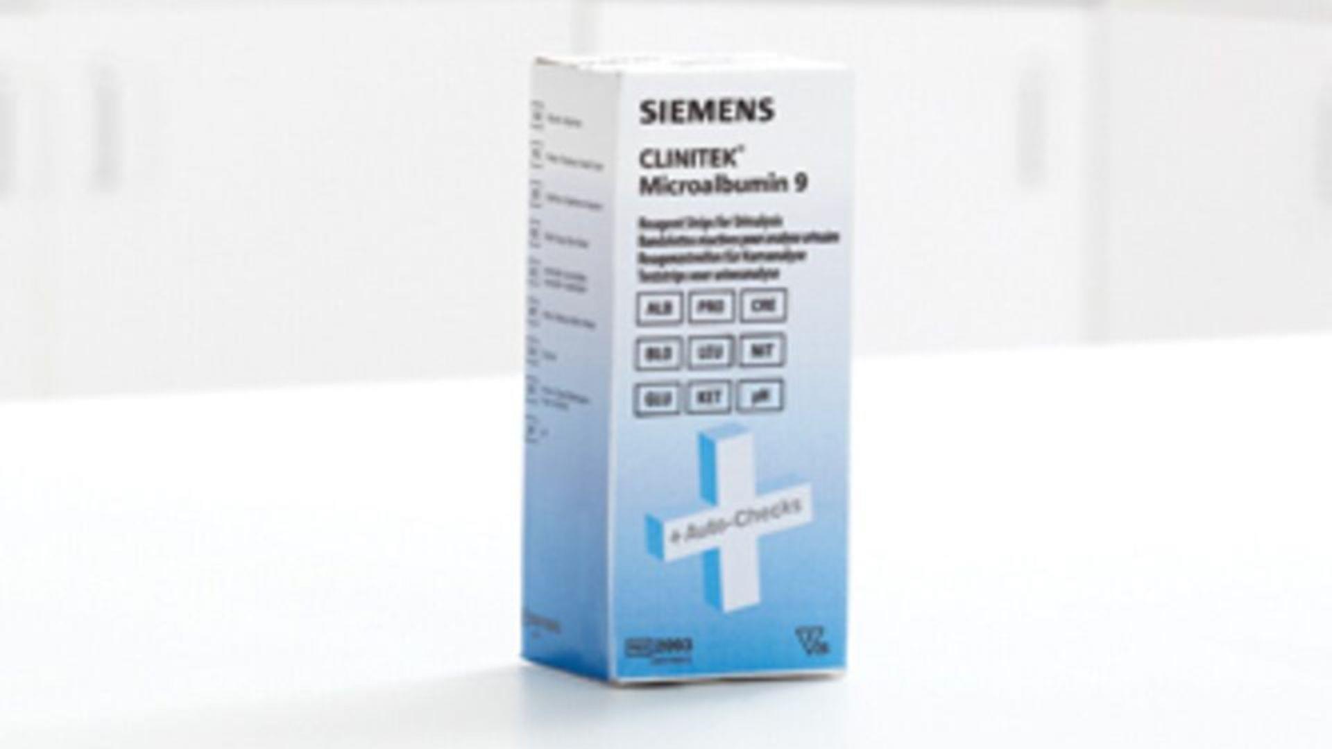 Clinitek Microalbumin 9 Urintest PK 25 Albumin,Kreatinin,Glucose etc.