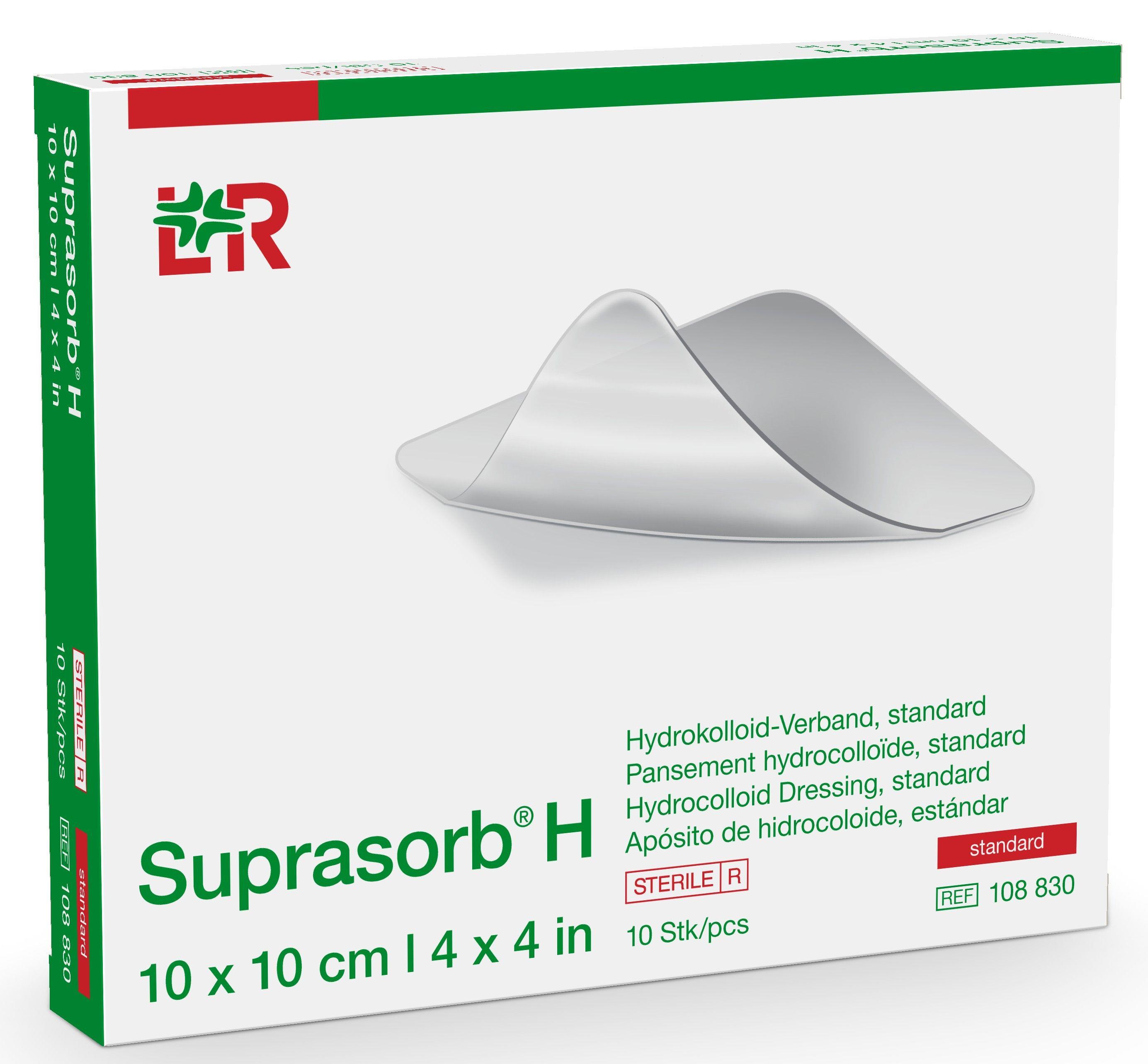 T&L Co., Ltd., Suprasorb H Hydrokolloid-Verband steril, standard, 10x10cm, 10 Stück - Bild 2