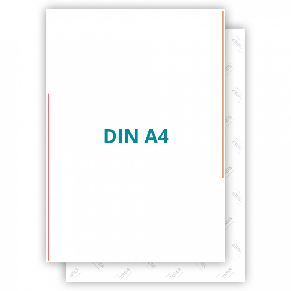 E Rezept Papier DIN A4