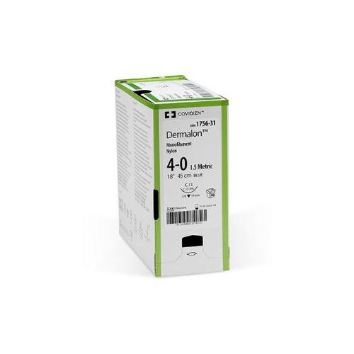 Medtronic, Inc. Dermalon 4/0 blau 8886175731 AP 36 C-13 75cm