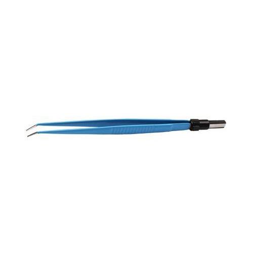 Einmal bipolare Pinzette mit Kabel 5m PK 20 20cm abgew. Spitze 1mm f. Martin
