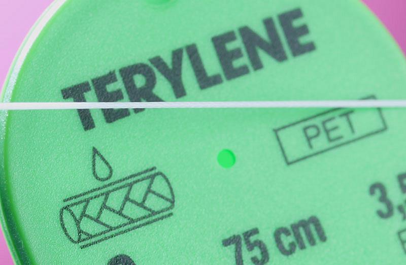Serag-Wiessner GmbH & Co.KG Terylene 3/0 grün OO203413 AP 24 DS-15 75cm