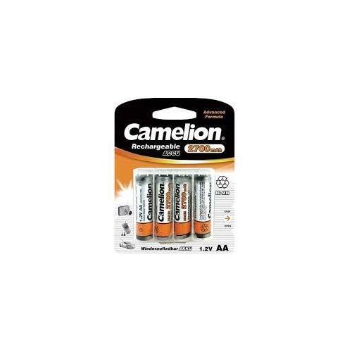 Camelion Akku NI-MH aufladb. Batterien AP 4, AA, Typ HR06 Mignon, 2700 mAH