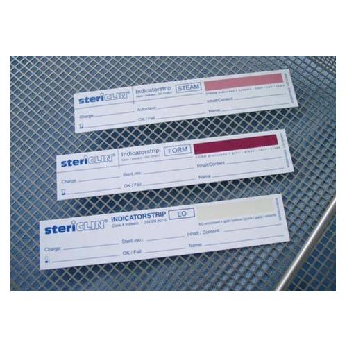 Stericlin Indikatorstreifen Dampf AP 250 150x30mm selbstklebend