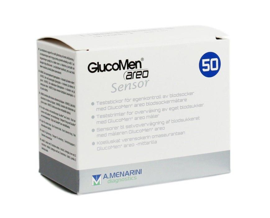 GlucoMen areo Sensor AP 50 Teststreifen