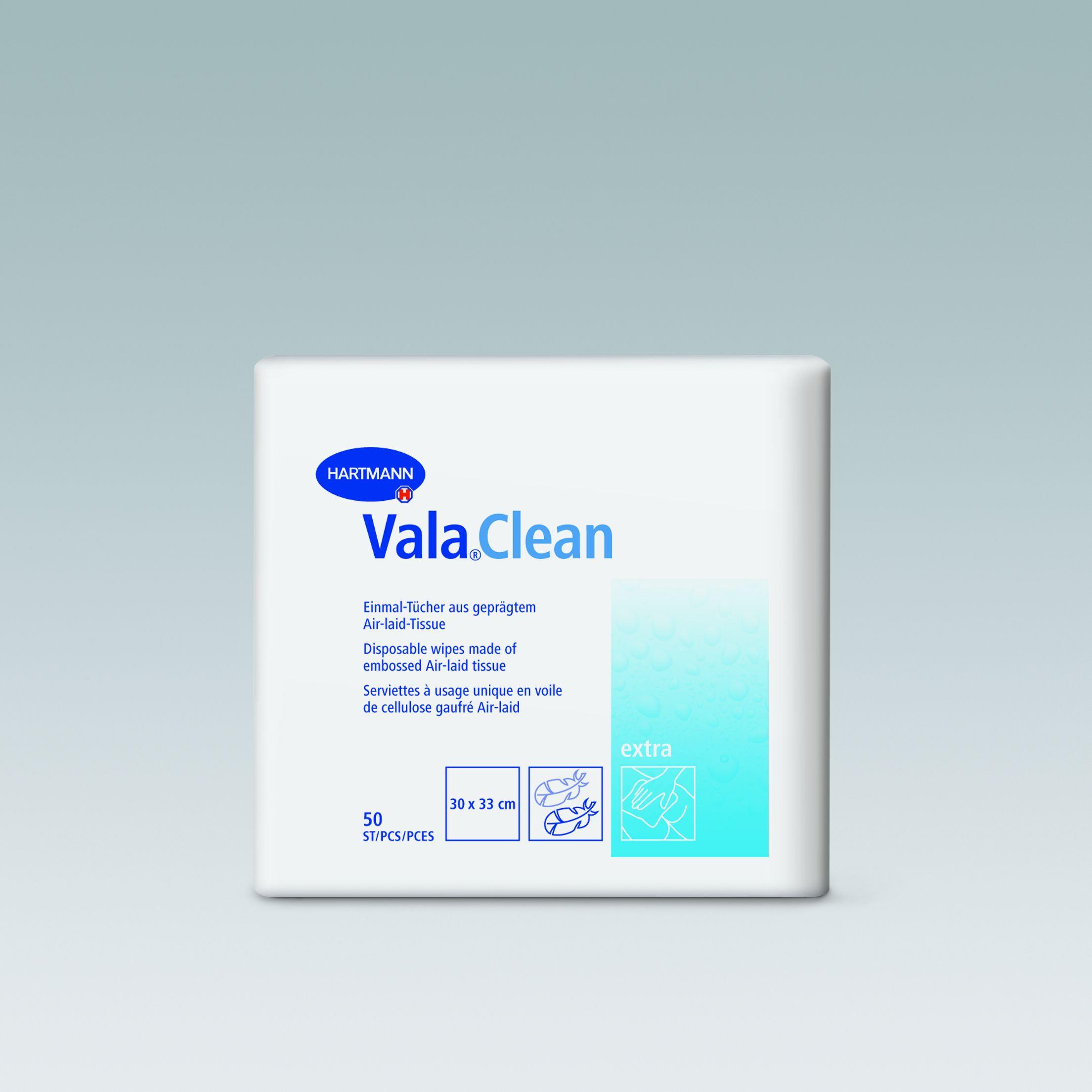 Paul Hartmann AG ValaClean extra Einmal-Tücher AP 50 30x33cm Spezialtissue