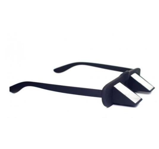 ALLMRI GMBH MRT 60° Prismabrille Blick nach hinten Antimagnetische 60° Prismabrille