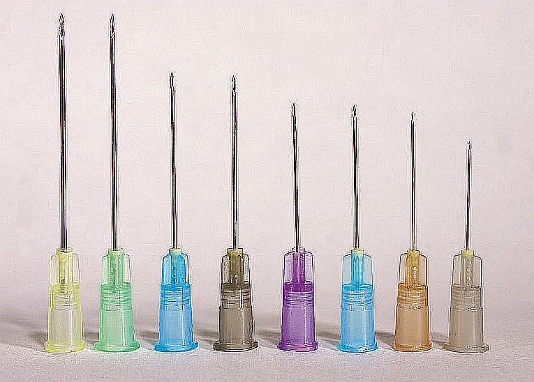 DISPOMED WITT OHG Neoject-Kanülen Nr.2 21G grün PK 100 0,80x40mm intravenös/subkut.