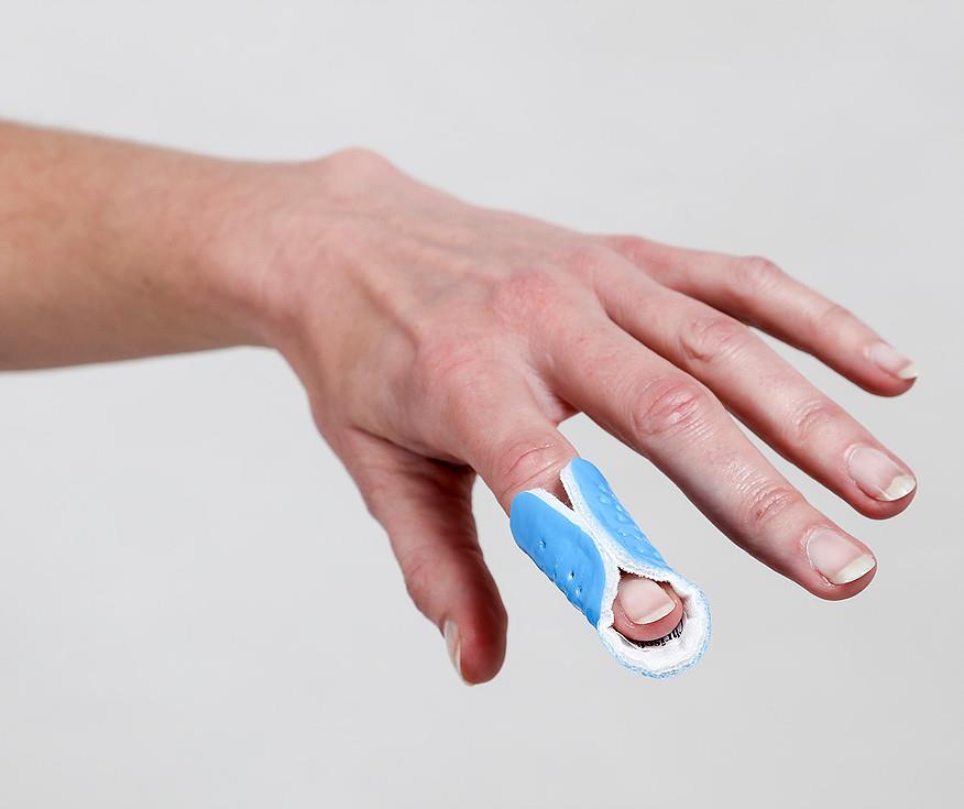 KREWI MEDICAL PRODUKTE GMBH Chrisofix Fingerendgelenkschiene Gr. S AP 10 simple, Länge: 3,5cm