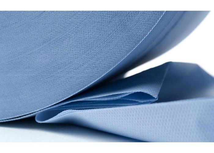 Fripa Putzrolle 3-lg. Tissue blau 380 m 36x38cm perforiert