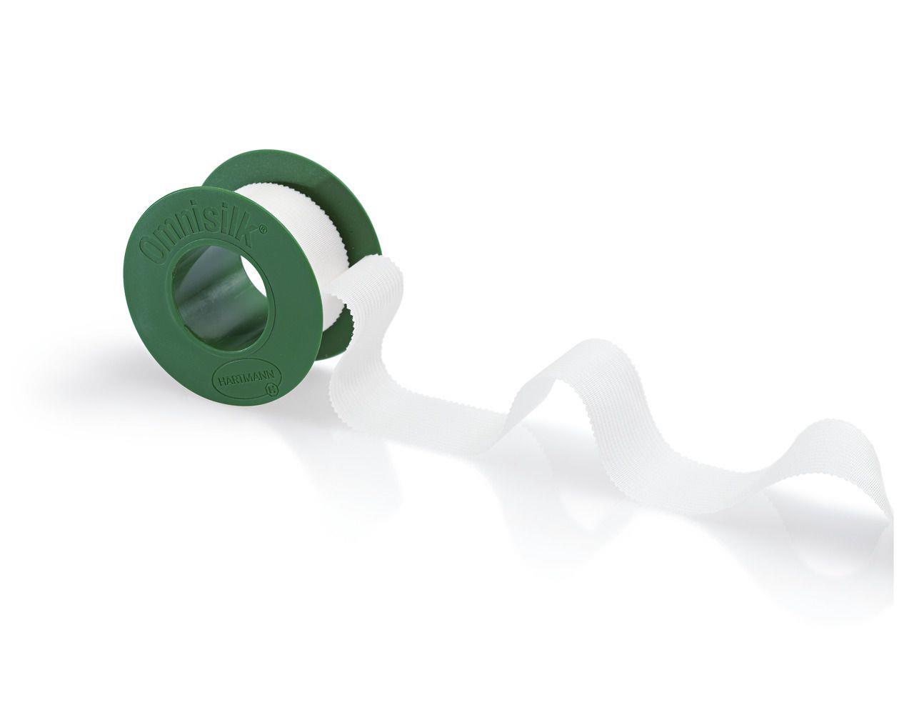 Omnisilk 5,00cm x 5m einzeln, Fixierpflaster Kunstseide