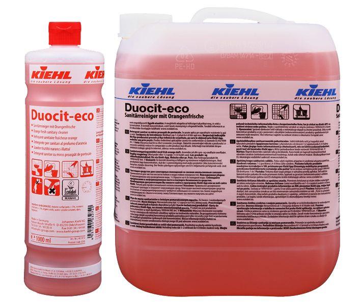 KIEHL CHEM.FABRIK Duocit-eco 1L AP 6 Sanitärreiniger mit Orangenfrische