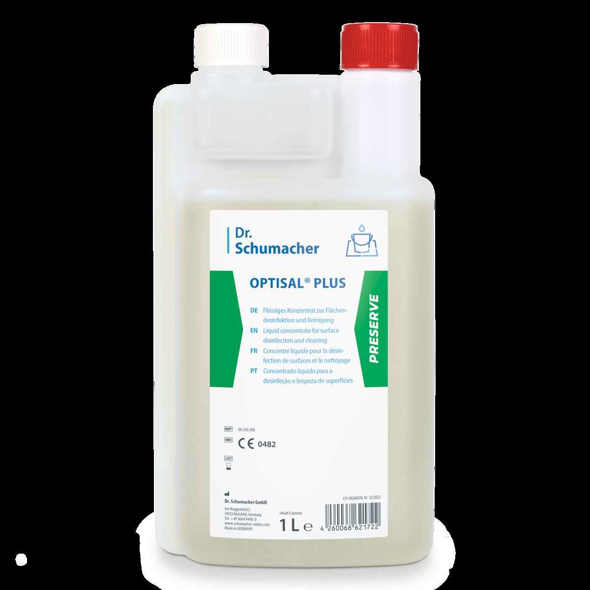 DR.SCHUMACHER GMBH 34201 MELSU Optisal plus 1L Flächendesinfektion