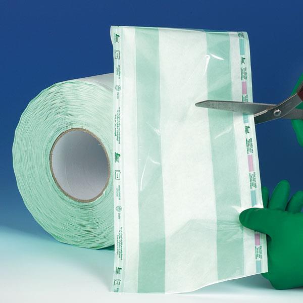 Autoclav-Klarsichtrolle mit Falte 200mmx100m,bis 134°C sterilisierbar