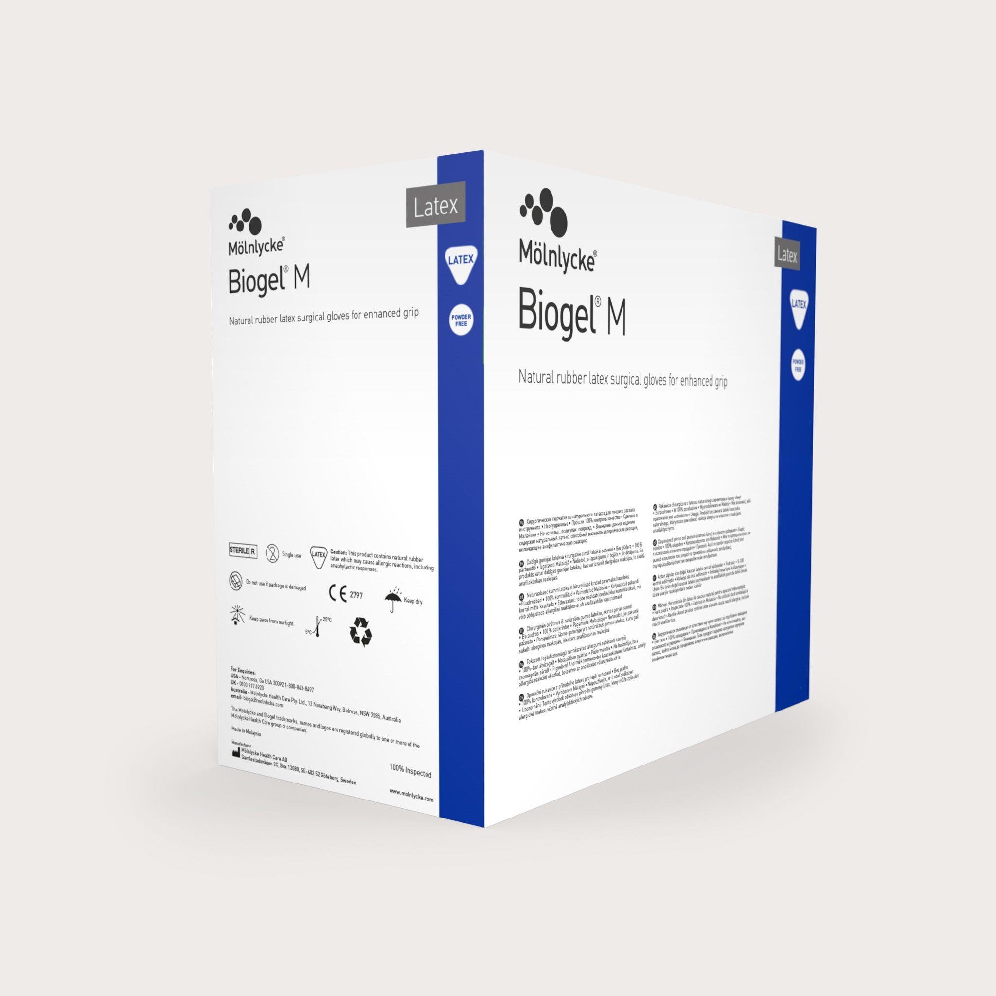 Biogel M OP-Handsch. Gr.6,0 AP 50 puderfrei, Mikrochirurgie