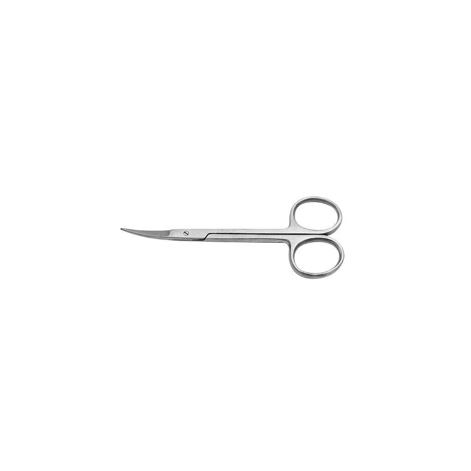 MEGRO Feine Chirurgische Schere 11,5cm gebogen, spitz/spitz