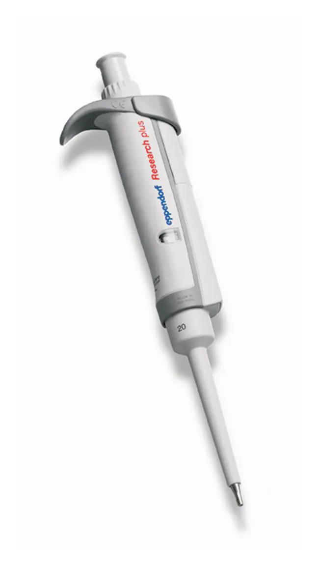 Eppendorf Research plus Pipette grau Einkanal, variabel, 2-20µl