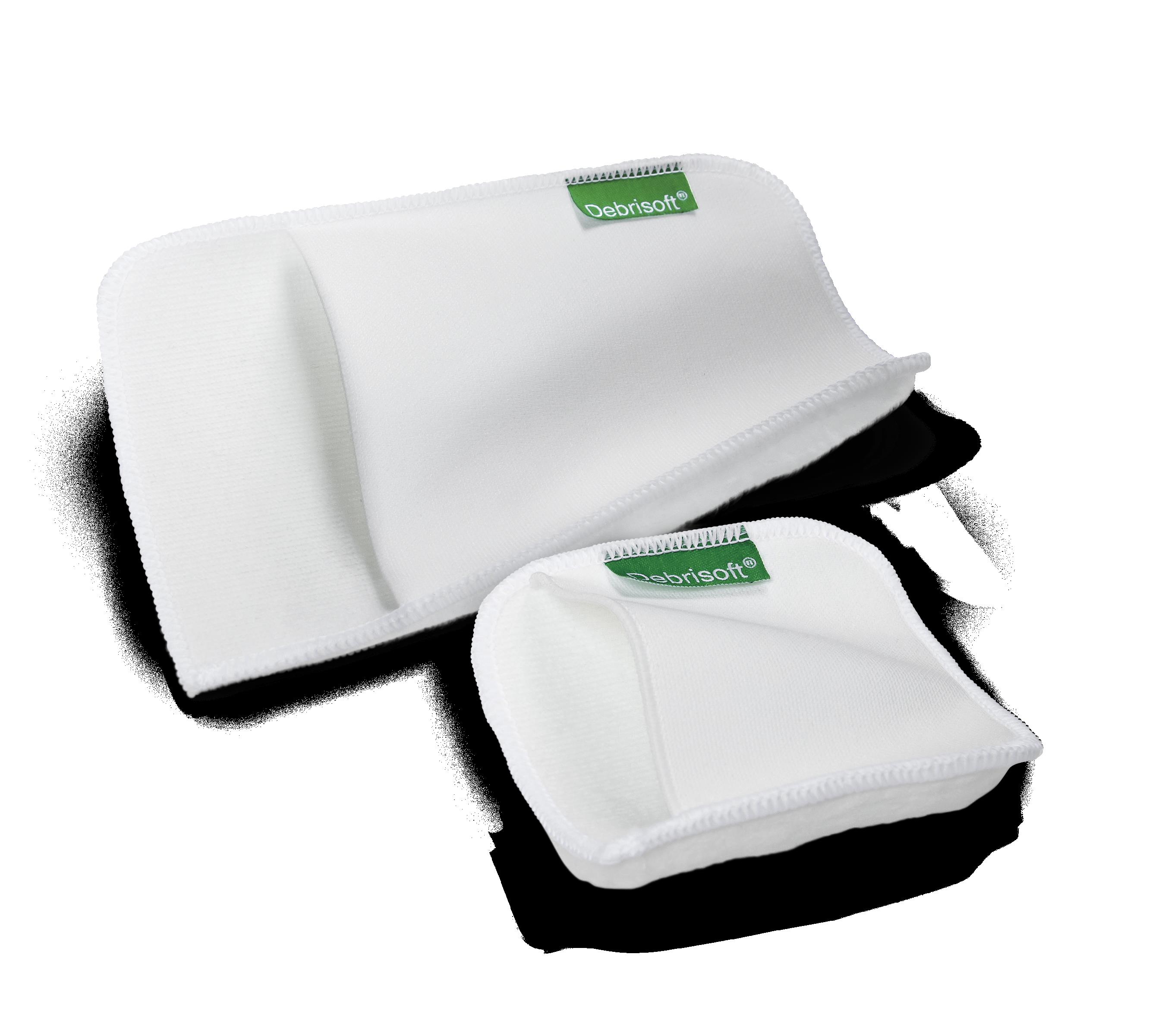 Lohmann & Rauscher International GmbH & Co. KG Debrisoft Pad Wundbettvorbereitung steril, 10x10cm, 5 Stück - Bild 3