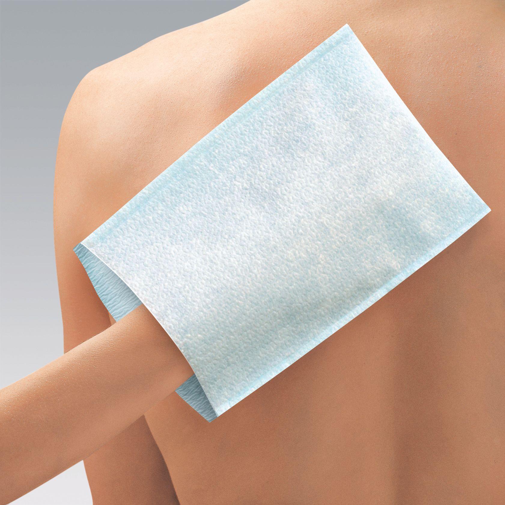 Paul Hartmann AG ValaClean film Einmal-Waschhandschuh AP 50 Tissue m. Folieninnens.
