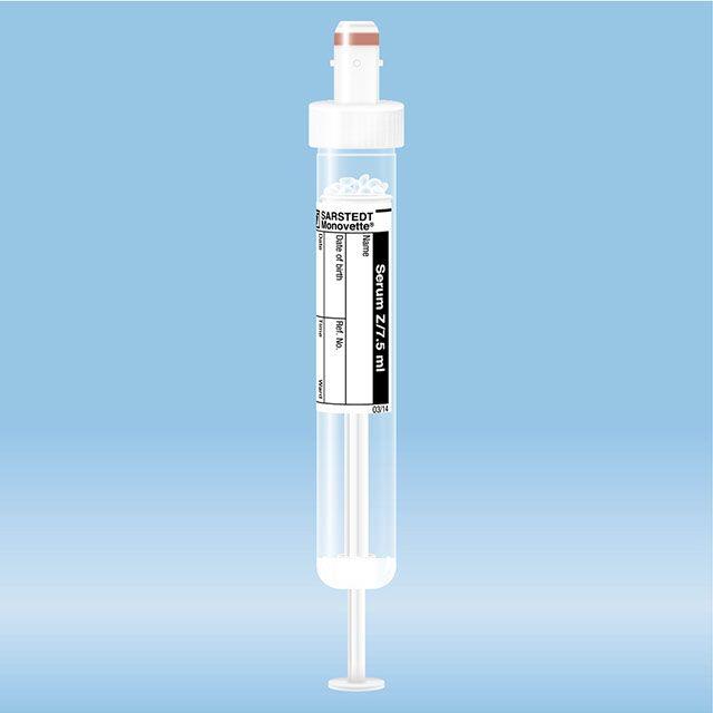 Sarstedt AG & Co. KG S-Monovette Serum 7,5ml m. Etikett PK 50 92x15mm Gerinnungsaktivator
