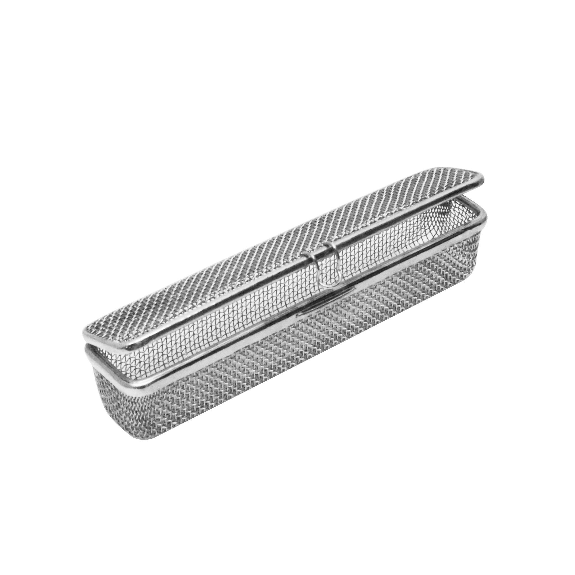 Kleinteilsieb mit Deckel 200x40x40mm Maschenweite: 3x3mm