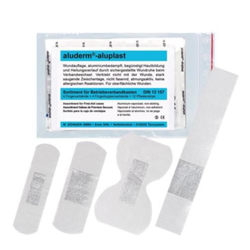 Aluderm-Aluplast Sortiment klein Fingerverband