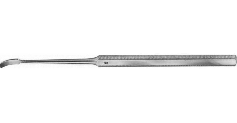 AESCULAP Septum Flachmeißel Freer gebogen 4mm 16cm