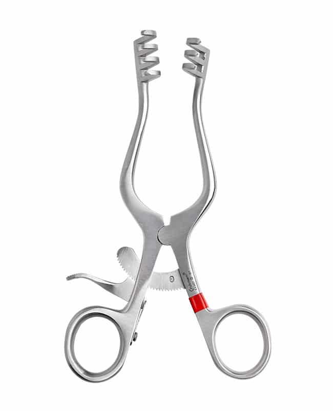 Fuhrmann GmbH Wundspreizer Weitlaner stumpf PK 8 13cm Metall zum Einmalgebrauch