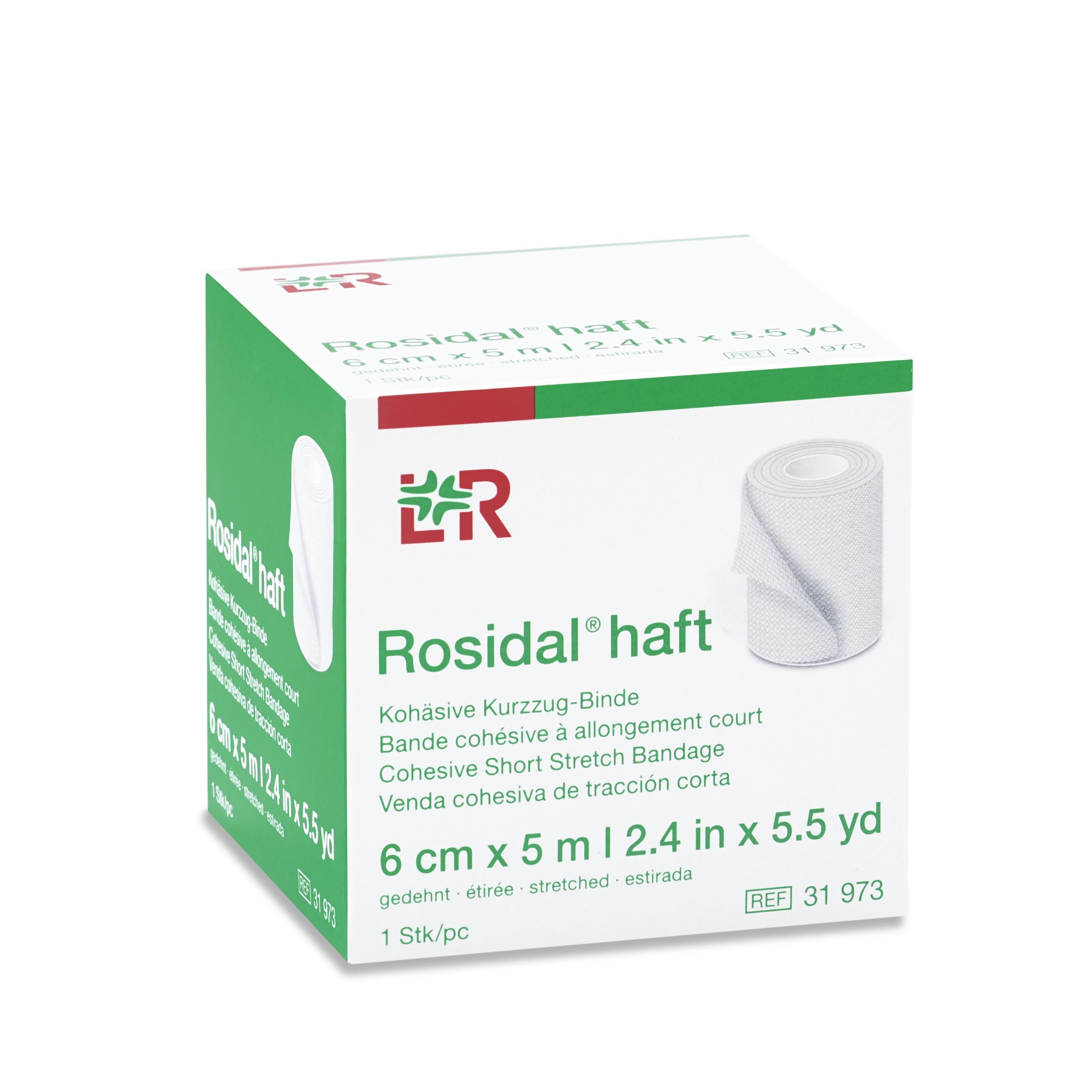 Lohmann & Rauscher International GmbH & Co. KG Rosidal haft Kohäsive Kurzzugbinde 6cm x 5m, einzeln verpackt - Bild 4