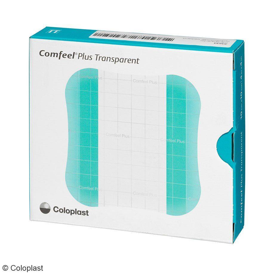 Comfeel Plus transparent 5x7cm PK 10 hydrokolloider Wundverband