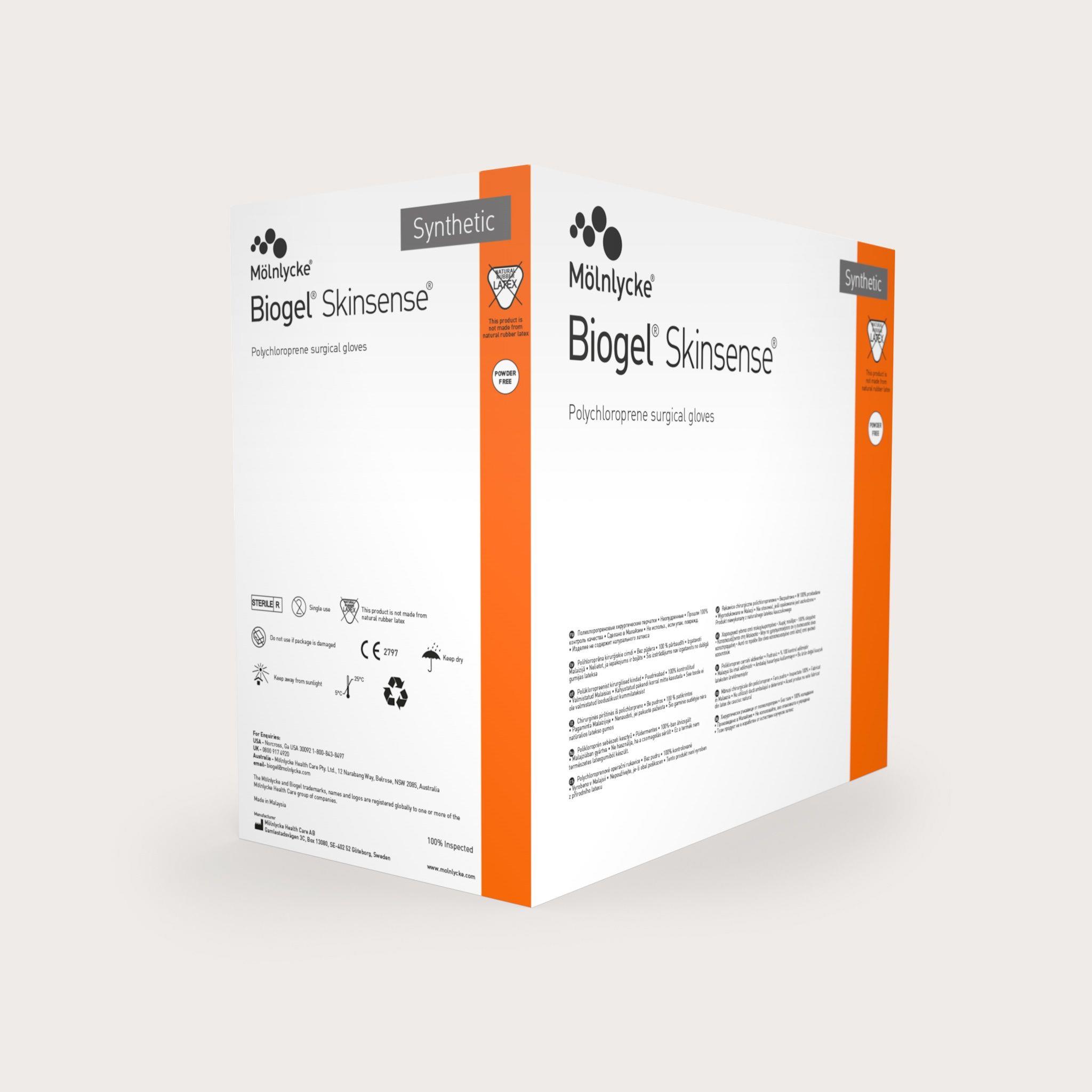 Biogel Skinsense OP-Handschuhe AP 50 latexfrei,steril Gr.6,5