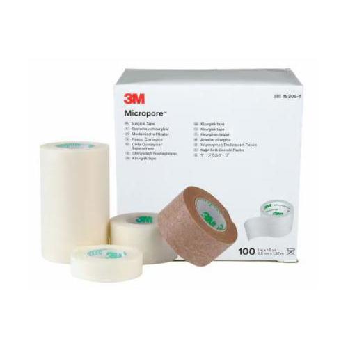 3M Company Micropore Vliespflaster weiß AP 12 2,50cmx9,14m