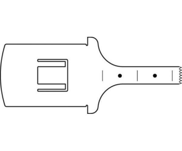 Aesculap Sägeblatt Rapid Action 25x5mm, Schnittspalt 0,5mm