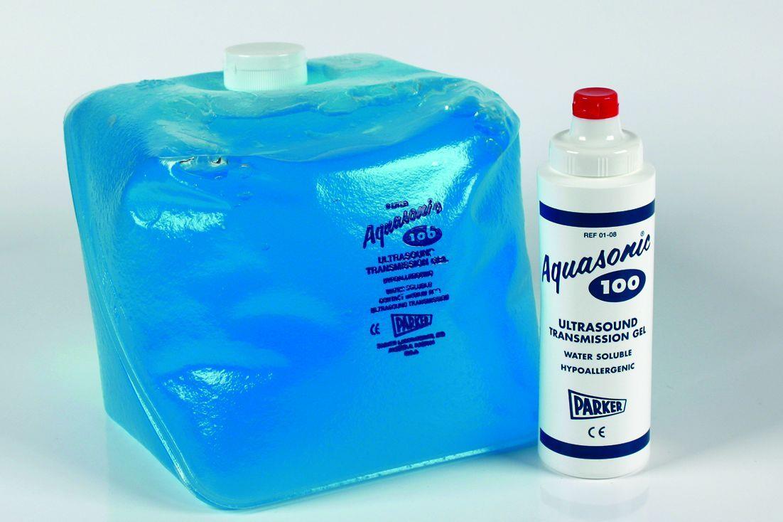 Aquasonic 100 Ultraschallgel Cubitainer 5 Ltr. Type Parker incl. Abfüllflasche