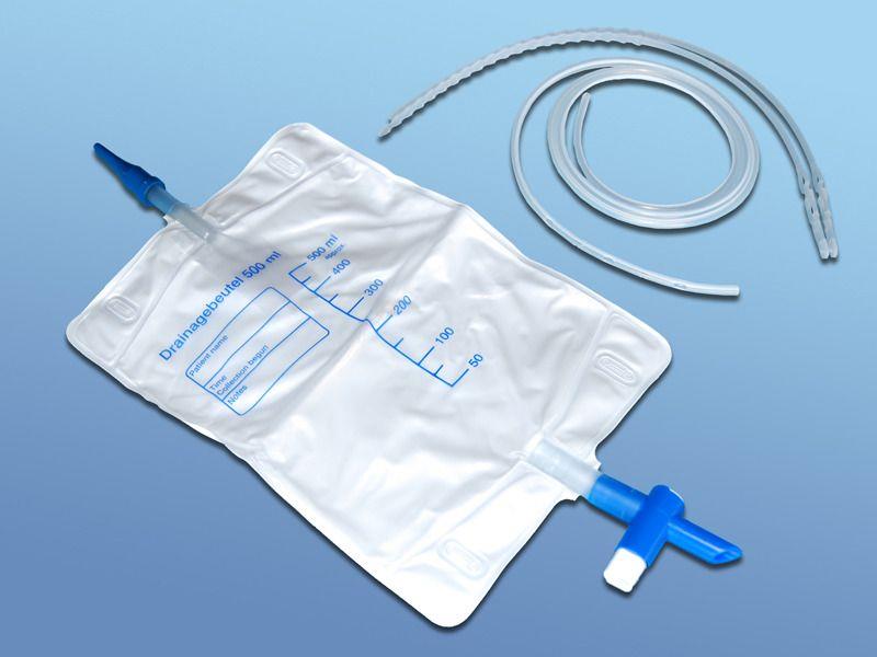 Passiv-Drainage 500 ml Beutel AP 25 CH15 Robinson/Schwerkraftdrainage
