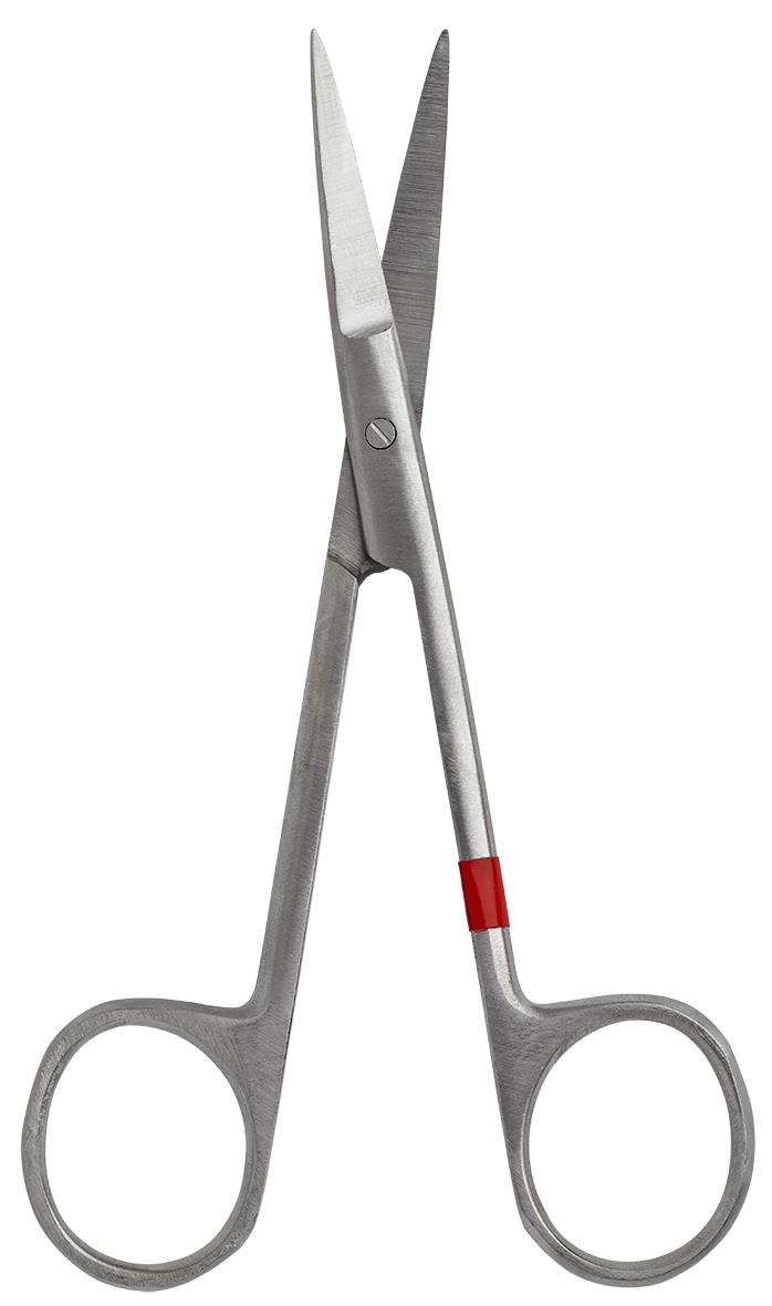 Einmal Irisschere 11,0cm gerade PK 25 steril, spitz/spitz