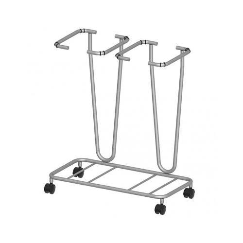 HAEBERLE Picco Novo-Set 60 II mit 2 Sackhaltern Wäsche/Abfallsammler, pulverbeschichtet