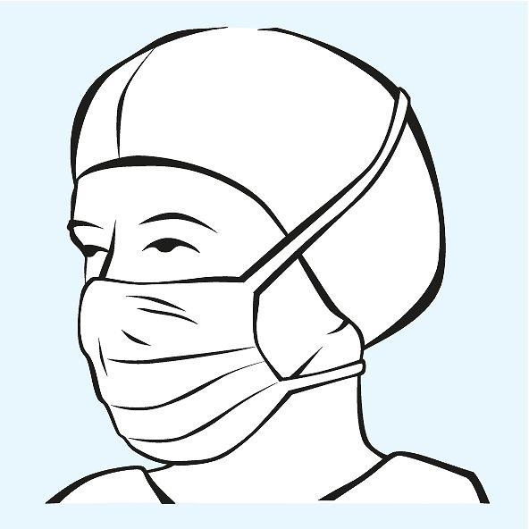 Paul Hartmann AG Foliodress mask Comfort senso grün AP 50 f. sehr sensible Haut