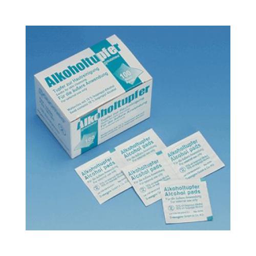 Alkoholtupfer Ratiomed 6x3cm AP 100 einzeln verpackt