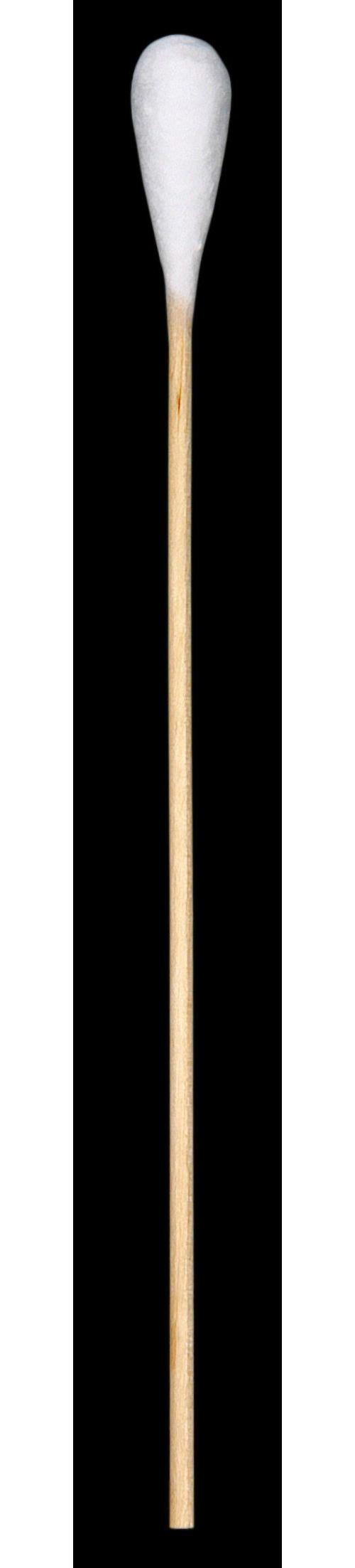 Watteträger Holz 15cm mit gr. Kopf PK 50x2 steril