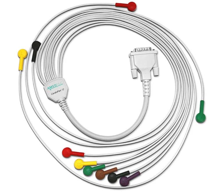 AMEDTEC MEDIZINTECHNIK AUE GMBH CardioPart 12 Patientenkabel 1,05m 10-adrig
