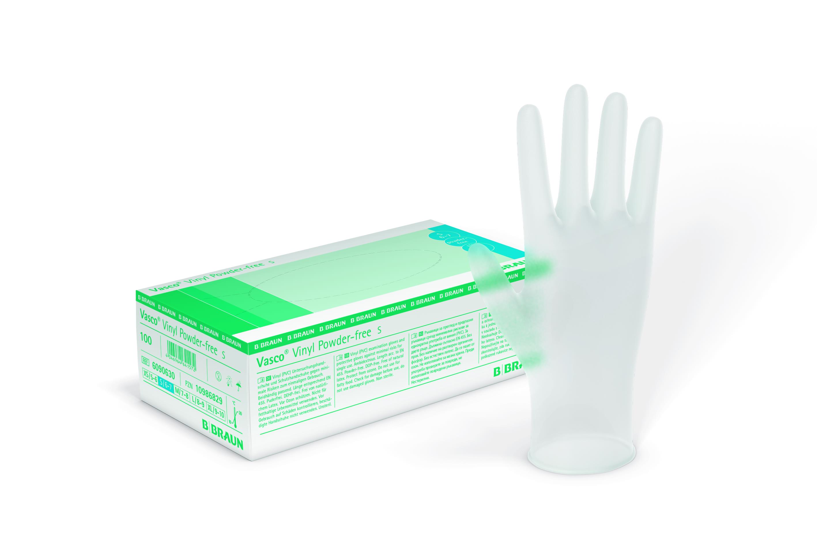 Vasco Vinyl powderfree USH Gr.S AP 100 ungepudert, Vinyl