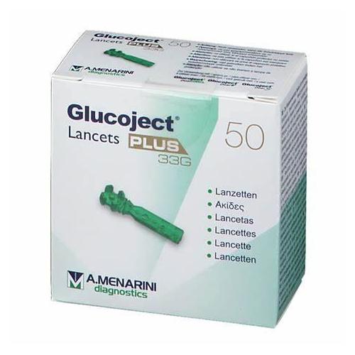 Berlin Chemie Menarini Glucoject Lancets plus PK 50 33G 0,2 mm