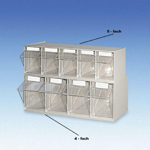 Ratiomed Spritzen/Kanülenspender Gehäuse mit 4 Behältern, beige