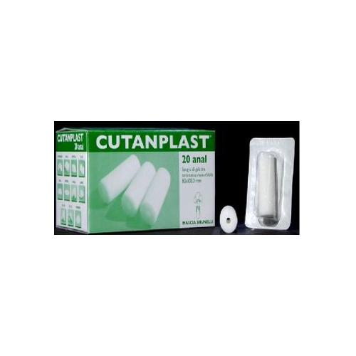Mascia Brunelli S.p.A. Cutanplast Anal 80xØ30mm PK 20 absor. Haemostatic Gelatin Sponge