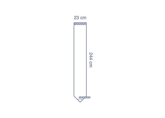 Medline International France SAS Videokamerabezug 23x244cm PK 25 teleskop gefaltet, steril